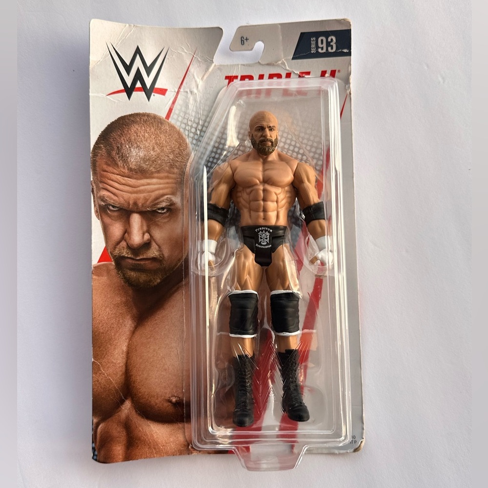 WWE Basic Series 93 Triple H Wrestling Action Figure Mattel
